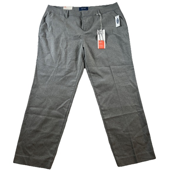 Old Navy Pants - Old Navy Womens Pants Gray Size 12 Harper‎ Mid Rise Stretch Polyester Blend NWT